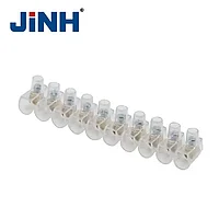 Концевая клемма; винтовая; в клеммной колодке; 450В; 5А; 2,5 кв.мм JiNH JH01-2.5-10P