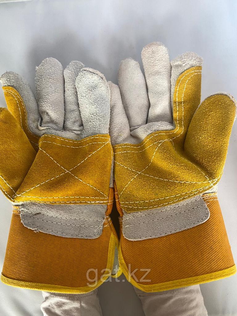 Перчатки рабочие комбинированный,Строительные, рабочие перчатки, рукавицы оптом в Алматы - фото 2 - id-p254010