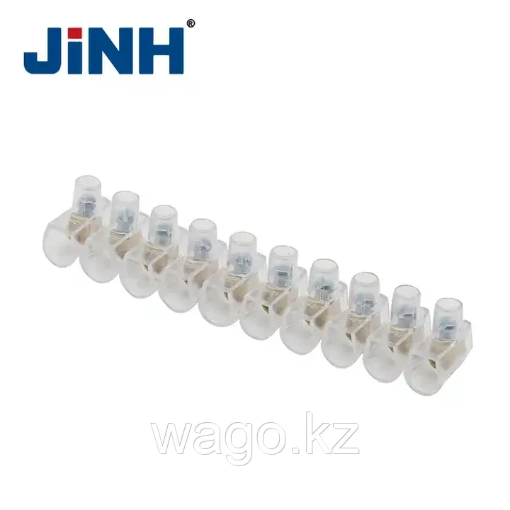 Концевая клемма; винтовая; в клеммной колодке; 450В; 5А; 16 кв.мм JiNH JH01-16-10P, фото 1