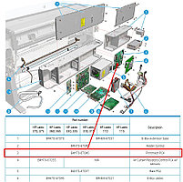 Плата Printmech PCA для принтеров HP Latex 300 серии (B4H70-67046), фото 4