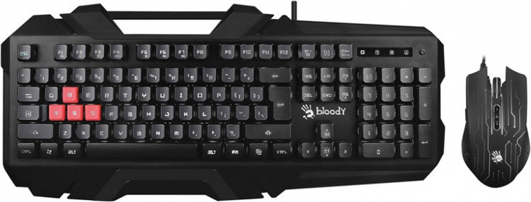 Клавиатура+мышь A4Tech Bloody B2500