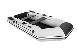 Лодка АКВА 2800 светло-серый/черный, фото 2