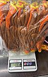 Прорезиненные плотные перчатки оранжевые 300#  оригинал  полный облив (480шт), фото 4