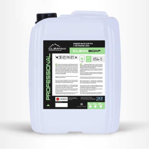 Жидкое мыло для рук Cleanco "CLEAN SOAP АЛОЭ" 5 кг