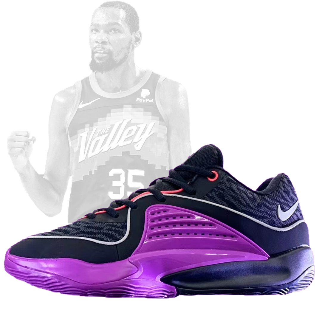 Баскетбольные кроссовки Nike KD 16 ( XVI ) Kevin Durant " Black Purple "