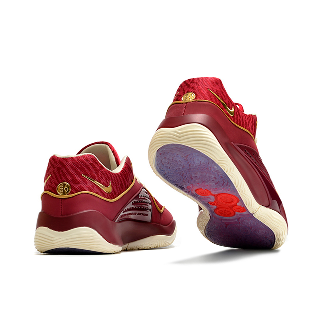 Баскетбольные кроссовки Nike KD 16 ( XVI ) Kevin Durant " Bordo " - фото 2 - id-p108553906