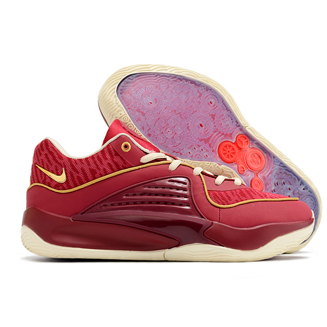 Баскетбольные кроссовки Nike KD 16 ( XVI ) Kevin Durant " Bordo " - фото 4 - id-p108553906