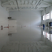 Полиуретановое(полимерное) тонкослойное покрытие.