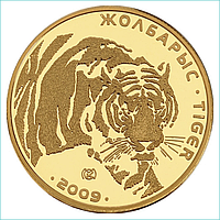 Золотая монета "Тигр" (7.78гр.)