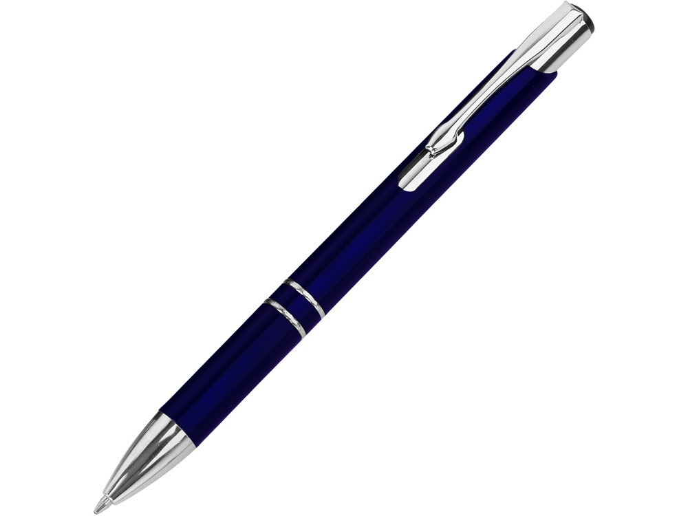 Ручка шариковая Калгари синий металлик - фото 1 - id-p108554672