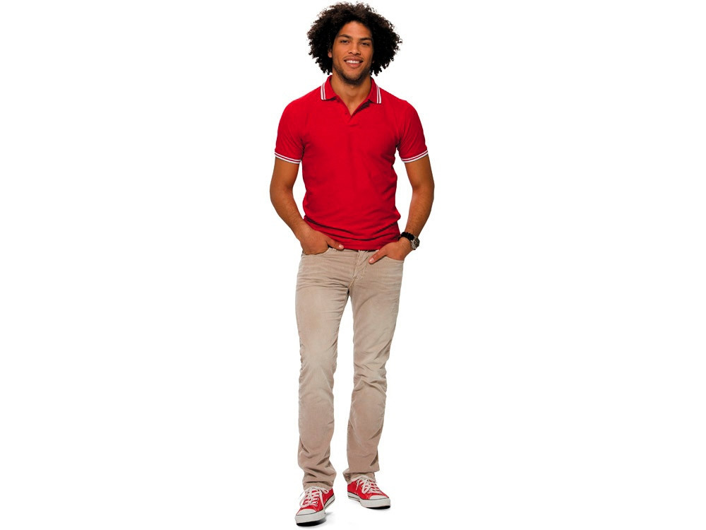 Рубашка поло Erie мужская, красный - фото 3 - id-p108554682