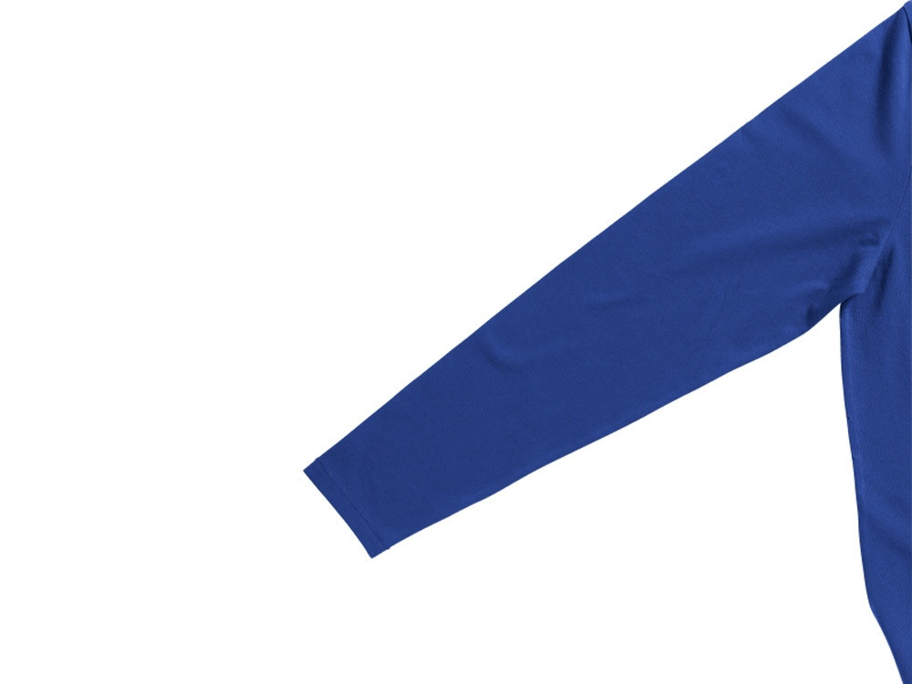 Ponoka мужская футболка из органического хлопка, длинный рукав, синий - фото 6 - id-p108554751