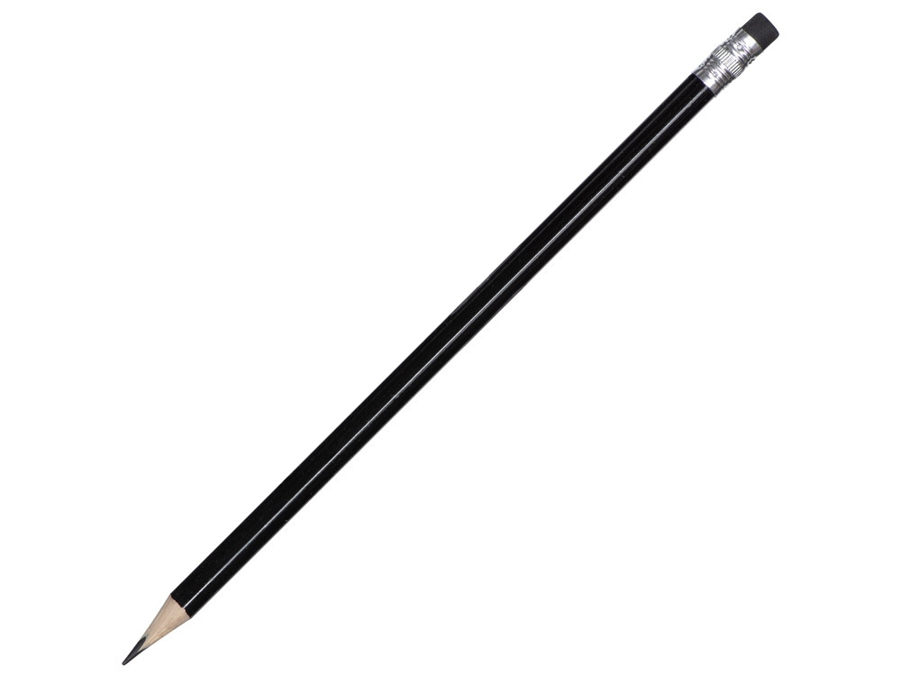 Трехгранный карандаш Графит 3D, черный - фото 1 - id-p108554806