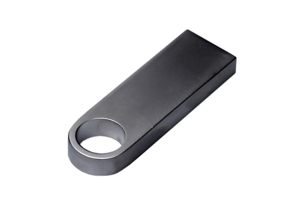USB 3.0-флешка на 64 Гб с мини чипом и круглым отверстием, серебристый - фото 2 - id-p108555889