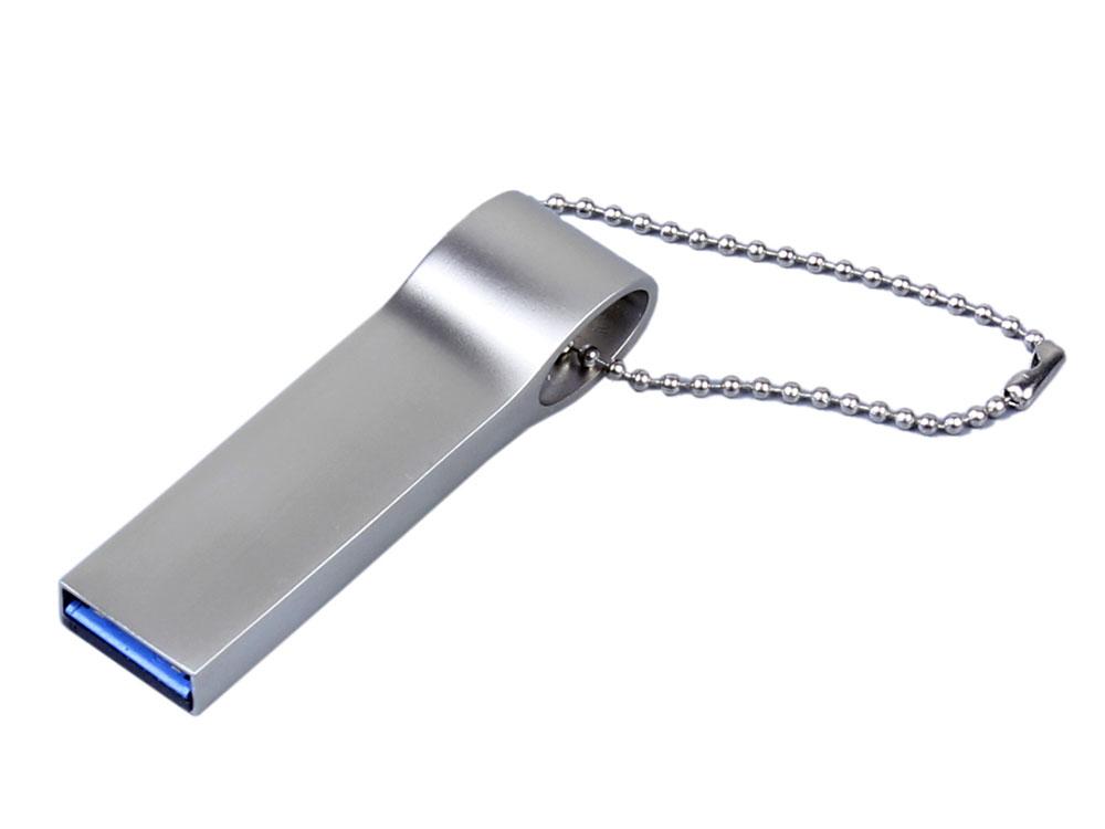 USB 3.0-флешка на 32 Гб с мини чипом, компактный дизайн, боковое отверстие для цепочки - фото 1 - id-p108555918