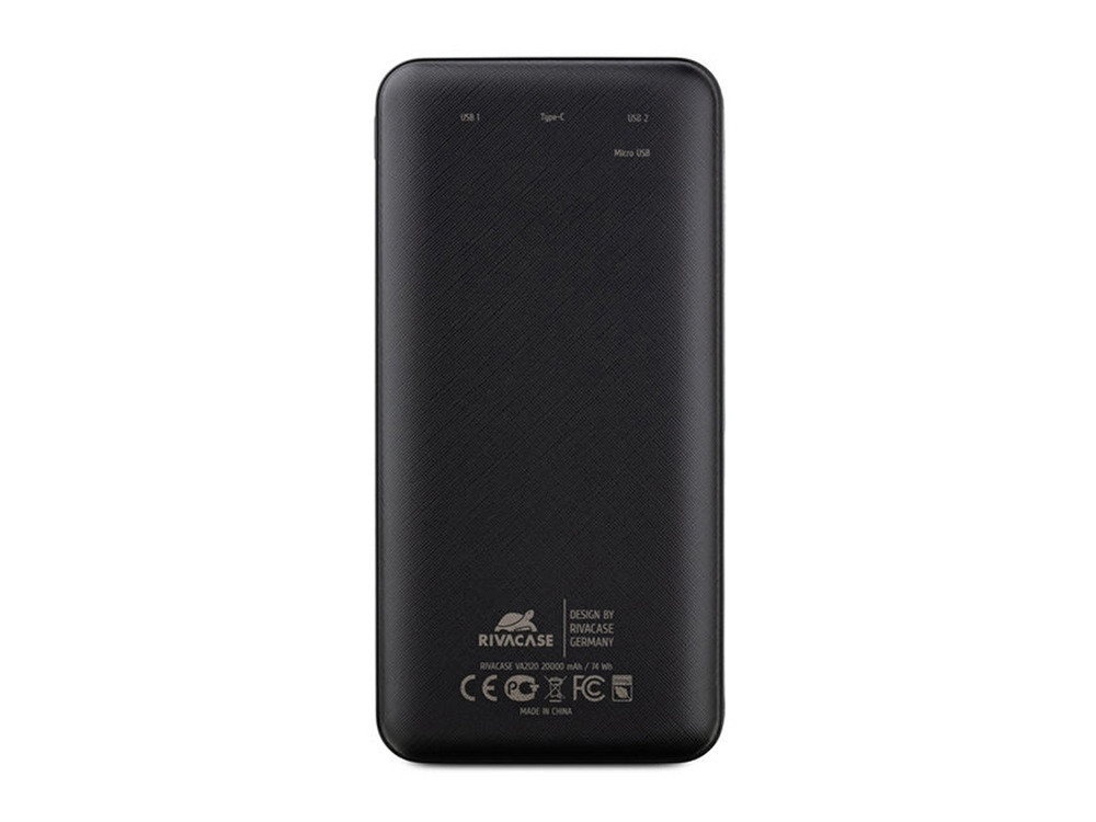 RIVACASE VA2120 (20000mAh), внешний аккумулятор /24 - фото 3 - id-p108558804