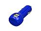 Автомобильная зарядка CC-01, 2 USB порта, синий цвет., фото 2