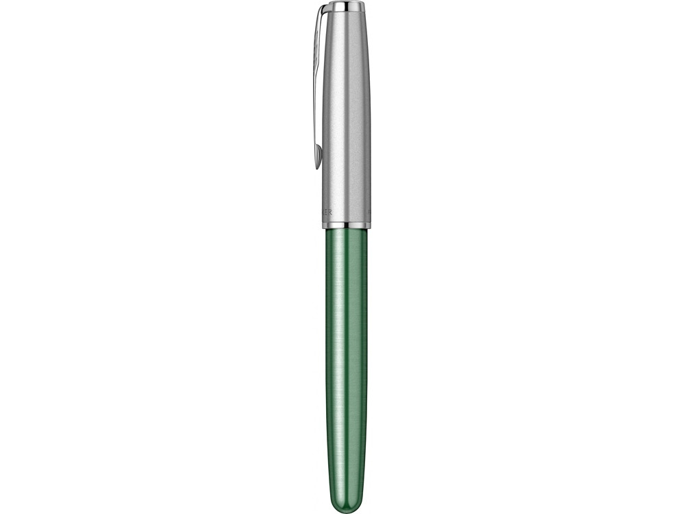 Перьевая ручка Parker Sonnet Essentials Green SB Steel CT, перо: F, цвет чернил: black, в подарочной упаковке. - фото 6 - id-p108558933