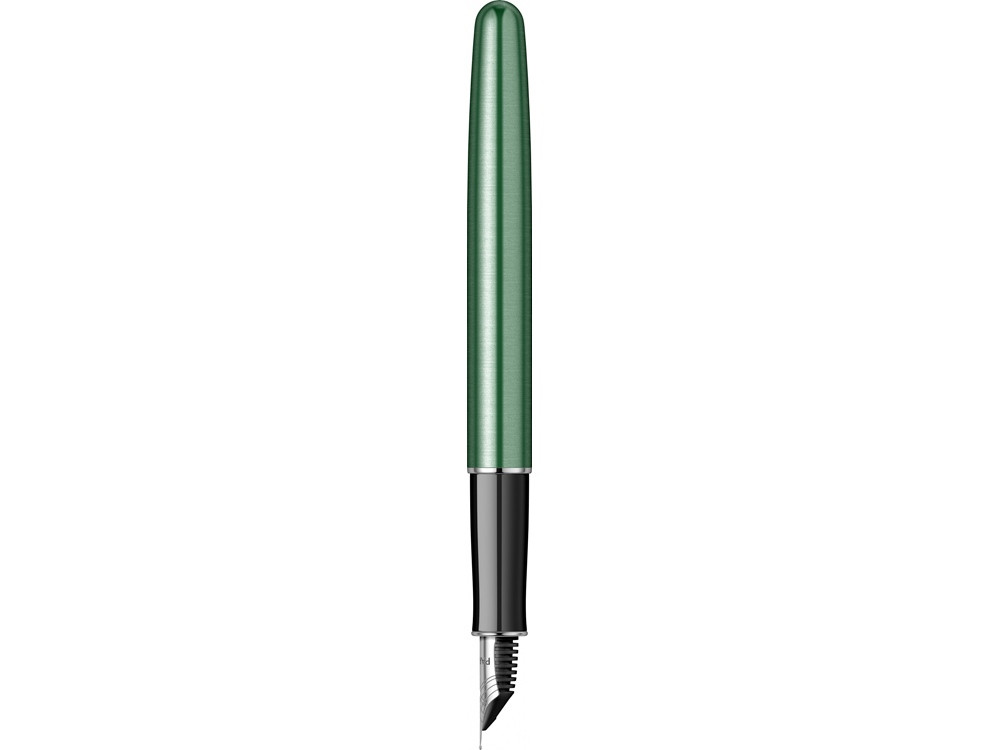 Перьевая ручка Parker Sonnet Essentials Green SB Steel CT, перо: F, цвет чернил: black, в подарочной упаковке. - фото 9 - id-p108558933