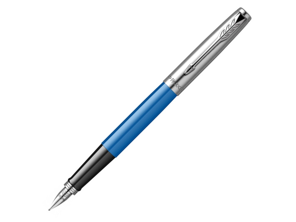 Ручка перьевая Parker Jotter Originals Blue Chrom CT F blue - фото 1 - id-p108558960