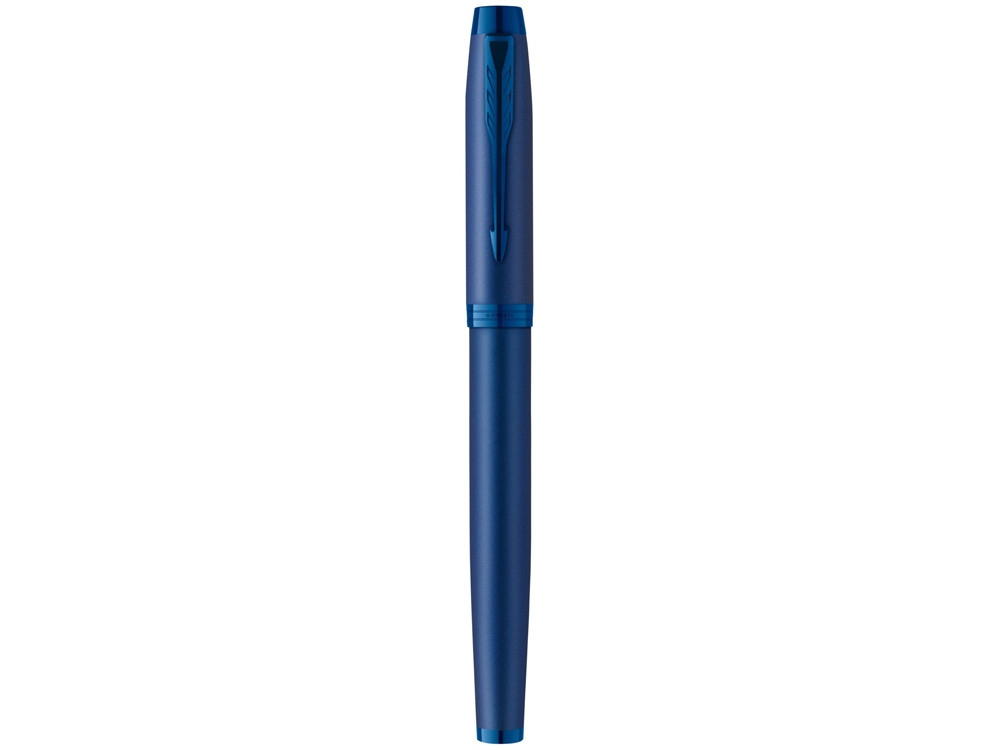 Ручка роллер Parker IM Monochrome Blue, стержень:F, цвет чернил: black, в подарочной упаковке. - фото 2 - id-p108558965