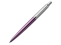 Шариковая ручка Parker Jotter Victoria Violet Chrome CT, стержень:M, цвет чернил: blue в подарочной блистерной