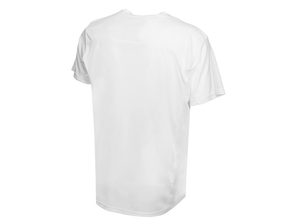 Мужская спортивная футболка Turin из комбинируемых материалов, белый - фото 2 - id-p108555138