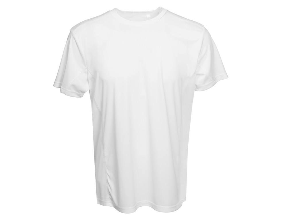 Мужская спортивная футболка Turin из комбинируемых материалов, белый - фото 3 - id-p108555138