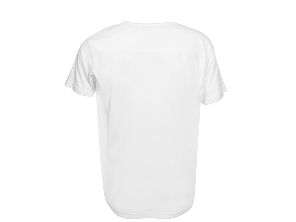 Мужская спортивная футболка Turin из комбинируемых материалов, белый - фото 4 - id-p108555138