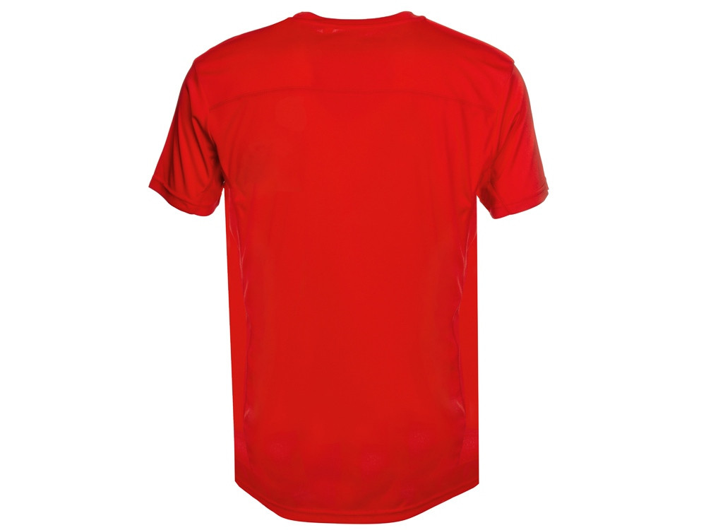 Мужская спортивная футболка Turin из комбинируемых материалов, красный - фото 4 - id-p108555144