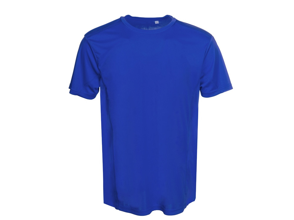 Мужская спортивная футболка Turin из комбинируемых материалов, классический синий - фото 3 - id-p108555146
