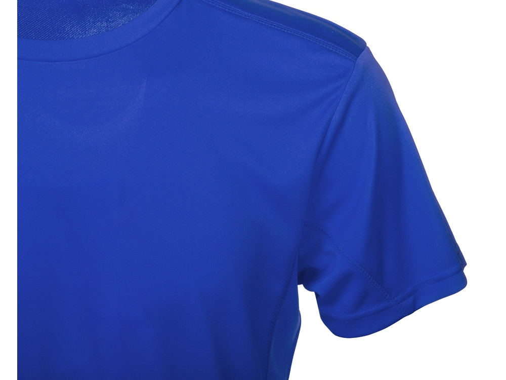 Мужская спортивная футболка Turin из комбинируемых материалов, классический синий - фото 7 - id-p108555147