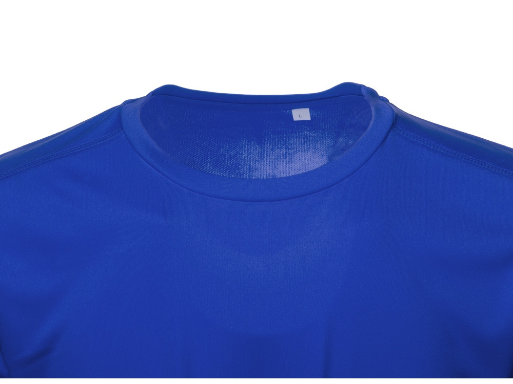 Мужская спортивная футболка Turin из комбинируемых материалов, классический синий - фото 5 - id-p108555148