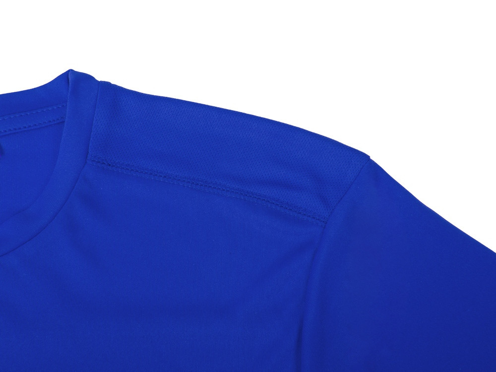 Мужская спортивная футболка Turin из комбинируемых материалов, классический синий - фото 9 - id-p108555148