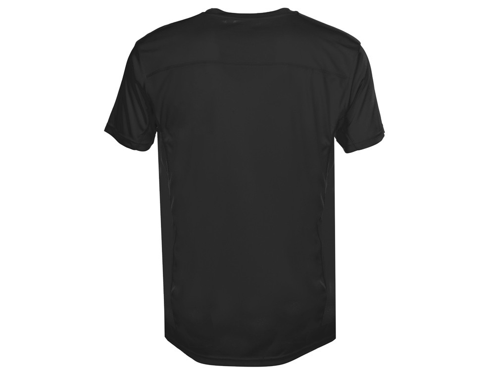 Мужская спортивная футболка Turin из комбинируемых материалов, черный - фото 4 - id-p108555150