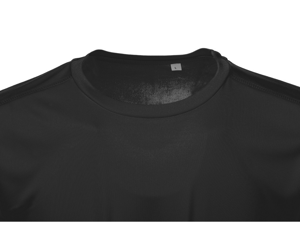 Мужская спортивная футболка Turin из комбинируемых материалов, черный - фото 5 - id-p108555151