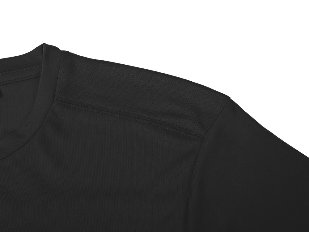 Мужская спортивная футболка Turin из комбинируемых материалов, черный - фото 9 - id-p108555153