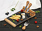 Набор для сыра из сланцевой доски и ножей Bamboo collection Taleggio (Р), фото 7