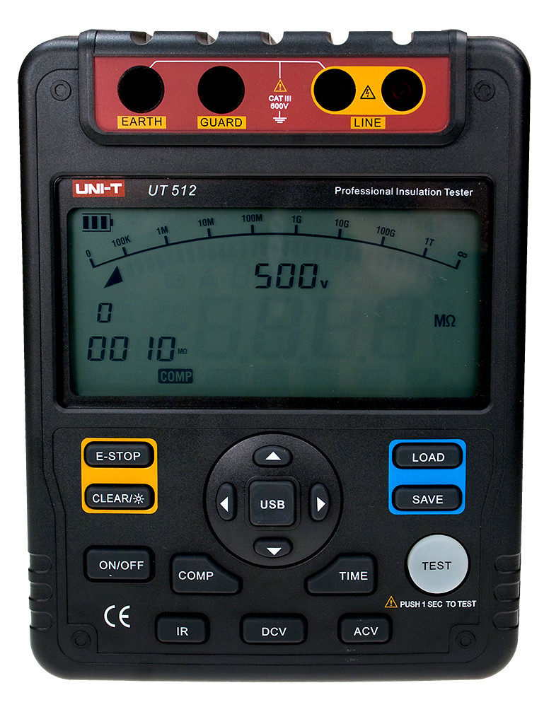 Мегаомметр цифровой UNI-T UT512