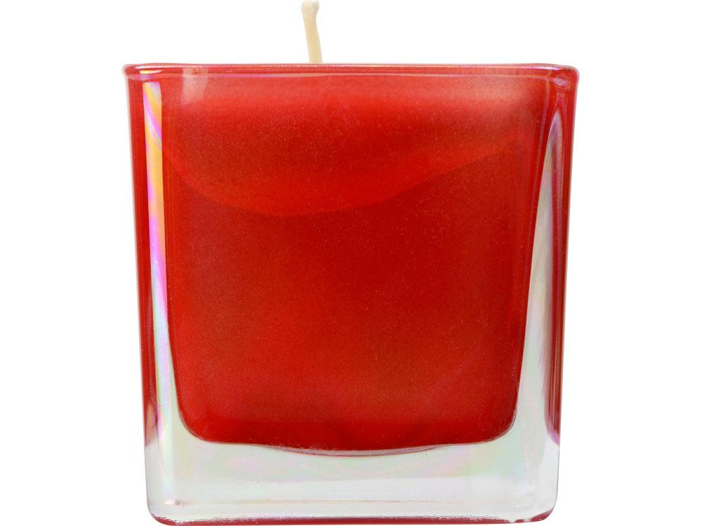 Свеча парафиновая парфюмированная в стекле Palo, красная - фото 2 - id-p108555215