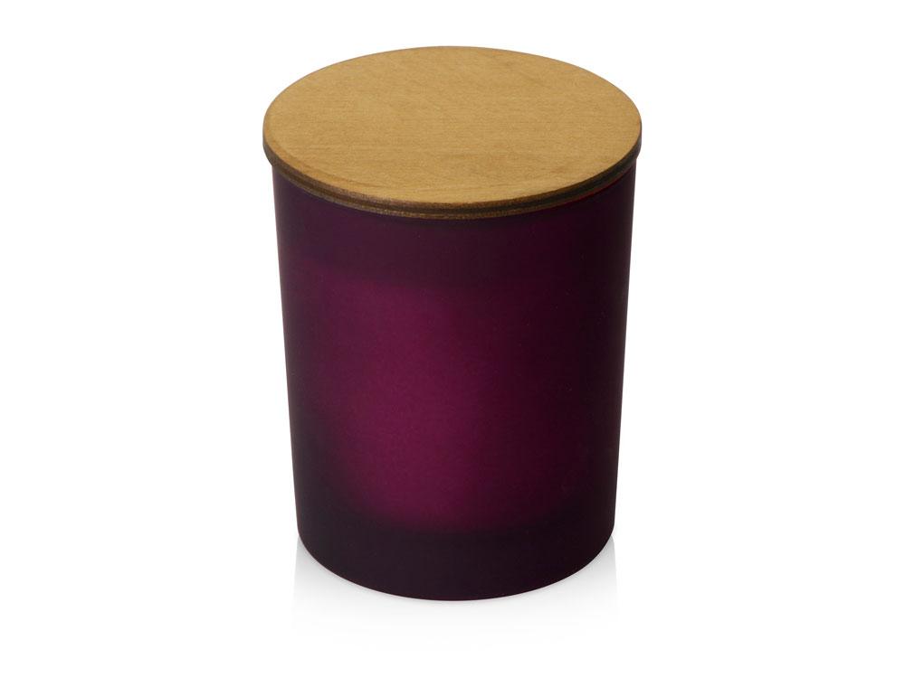 Свеча соевая ароматическая в стекле Niort, бордовая - фото 1 - id-p108555218