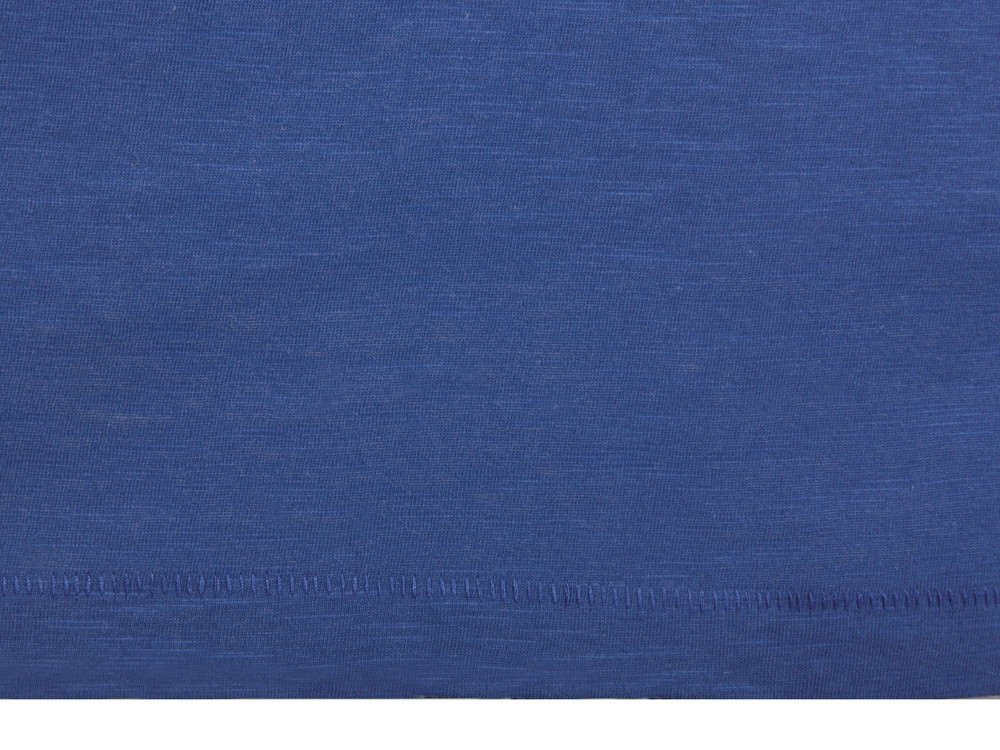 Футболка из джерси с протяжками Portofino унисекс, классический синий - фото 7 - id-p108555279