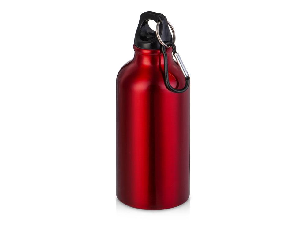 Бутылка Hip S с карабином 400мл, красный - фото 1 - id-p108556452