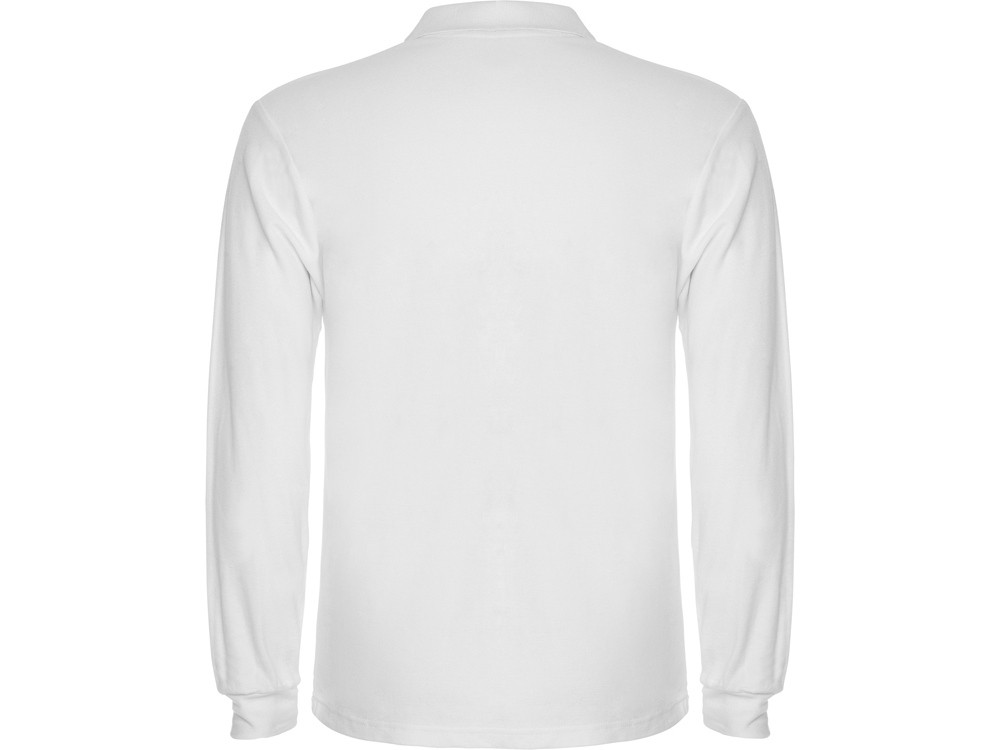 Рубашка поло Estrella мужская с длинным рукавом, белый - фото 2 - id-p108557435