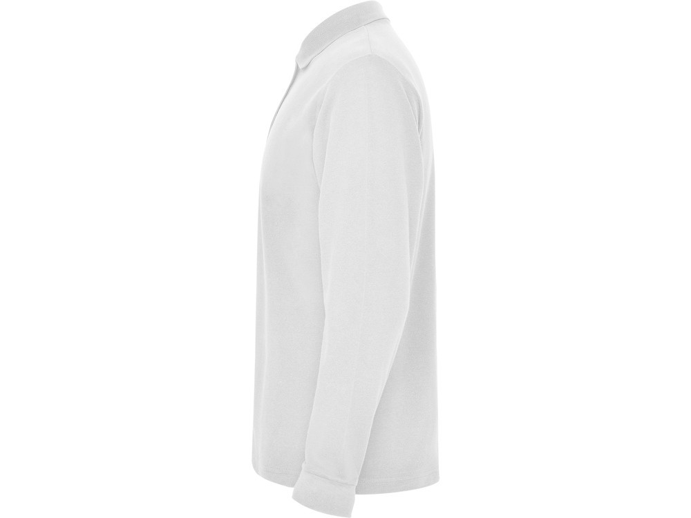Рубашка поло Estrella мужская с длинным рукавом, белый - фото 3 - id-p108557435
