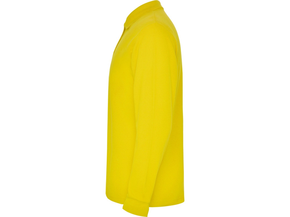 Рубашка поло Estrella мужская с длинным рукавом, желтый - фото 3 - id-p108557440