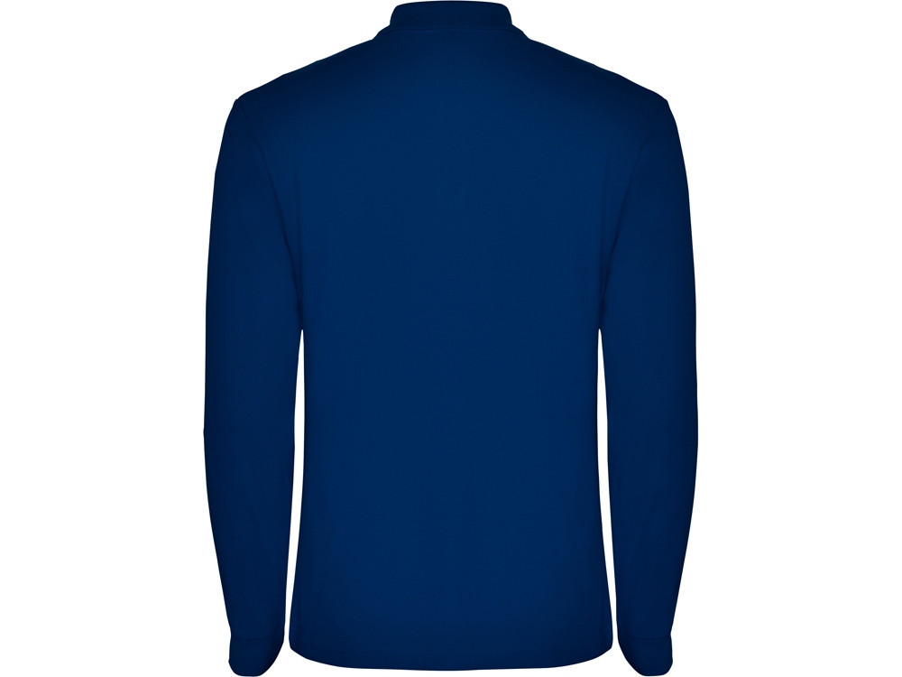 Рубашка поло Estrella мужская с длинным рукавом, королевский синий - фото 2 - id-p108557477