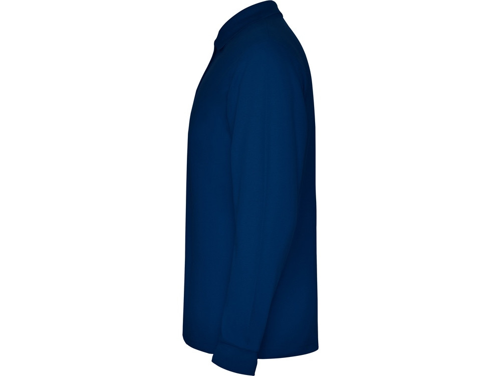 Рубашка поло Estrella мужская с длинным рукавом, королевский синий - фото 3 - id-p108557480