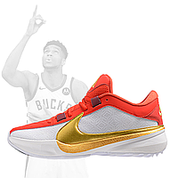 Nike Zoom Freak 5 ( V ) Giannis Antetokounmpo " White- Red "