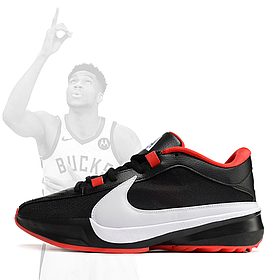 Nike Zoom Freak 5 ( V ) Giannis Antetokounmpo " Black-Red "